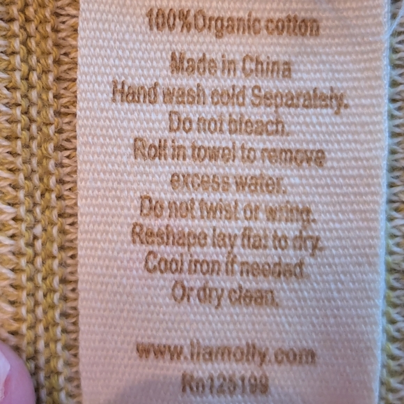 Rare! Lia Molly New Orleans for Anthropologie glass flowers cardigan, size small - Picture 9 of 9